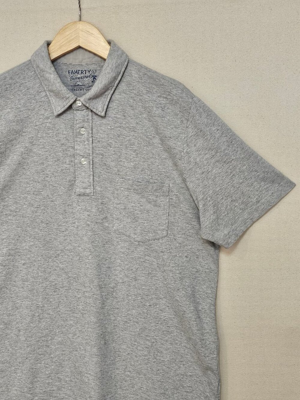 Faherty Sunwashed Polo L